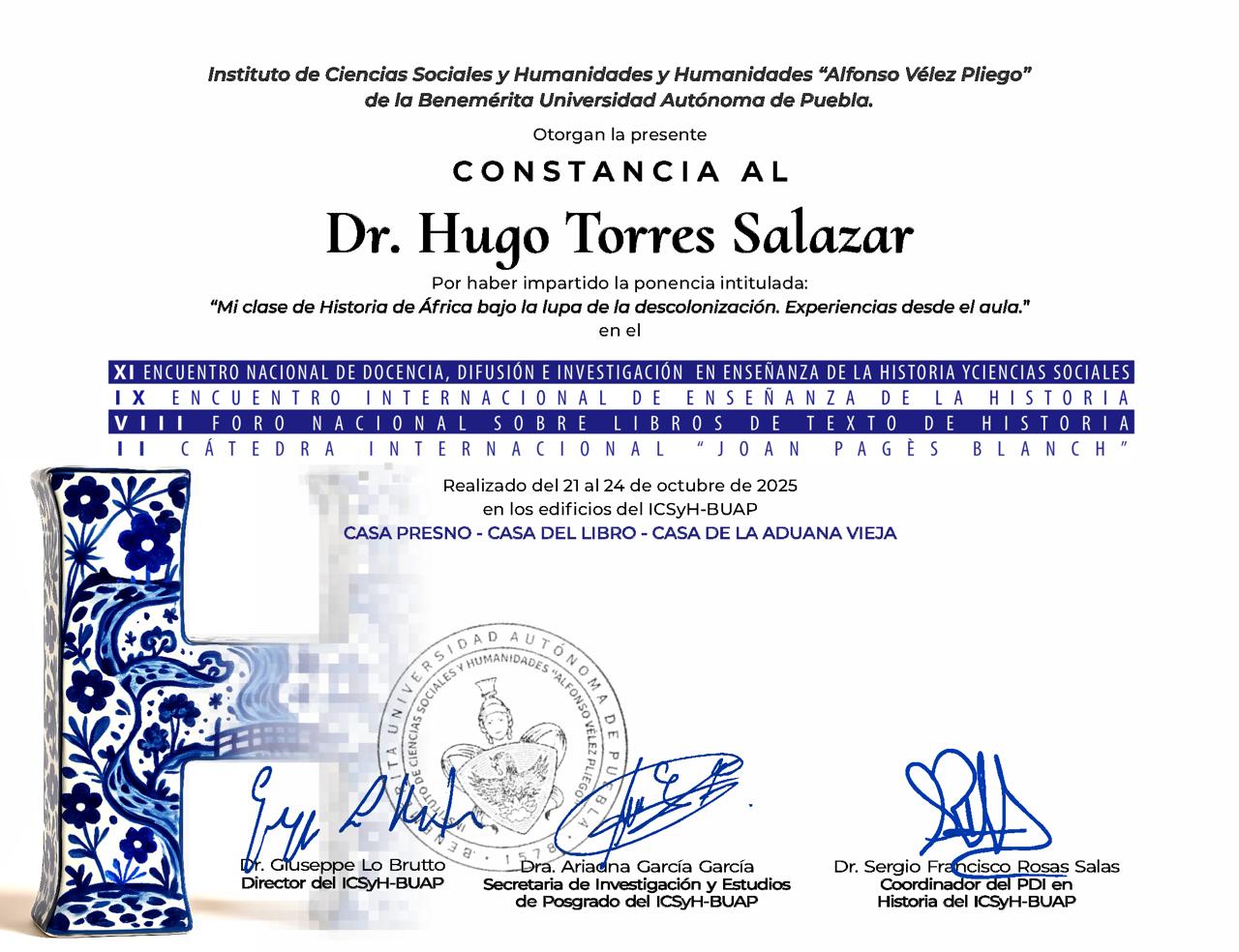Constancia 28