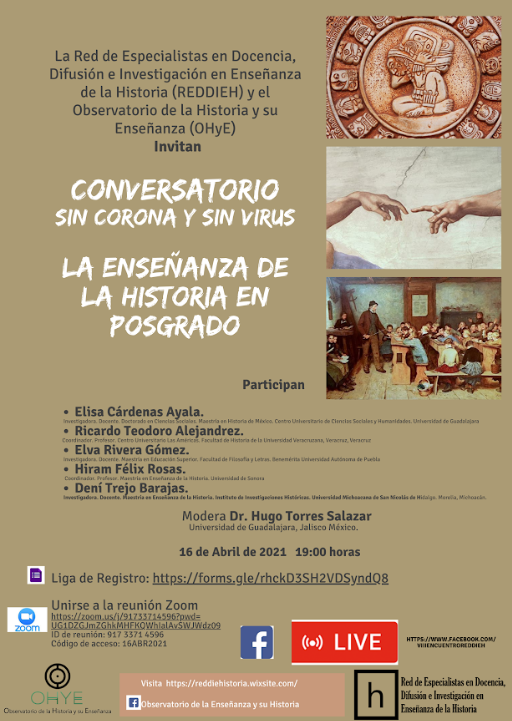 Conversatorio sin corona y sin virus