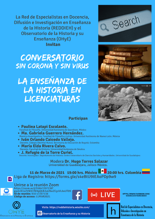 Conversatorio sin corona y sin virus licenciaturas